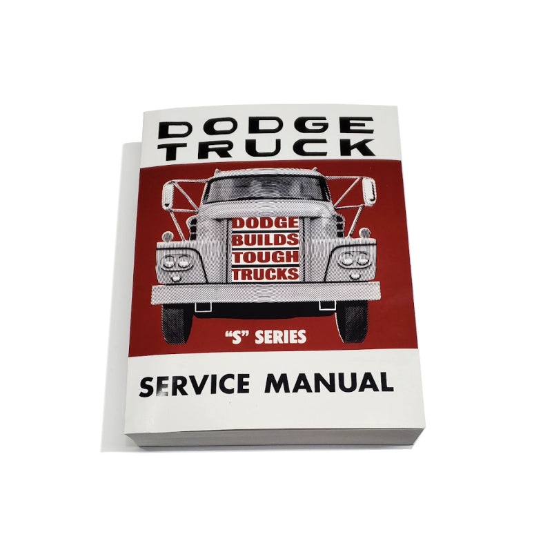 New 1963 S-Series Service Manual – RBK-505