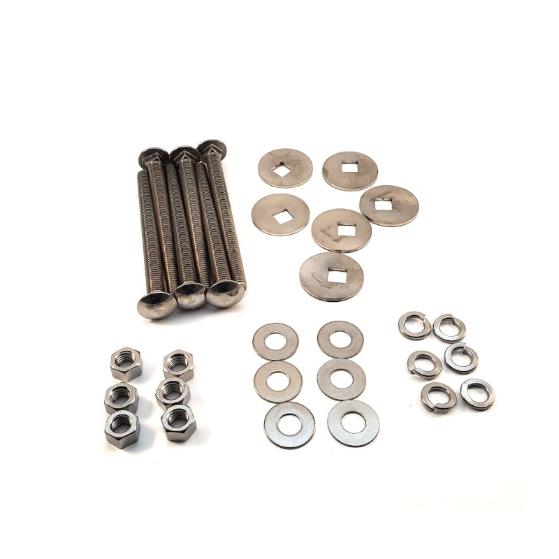 New Late Flat Fender Power Wagon Bed Mounting Bolt Kit – Stainless Steel – BMBK04-SS