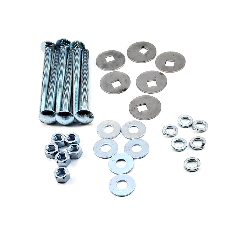 New Late Flat Fender Power Wagon Bed Mounting Bolt Kit – Zinc Plated Steel – BMBK04-Z
