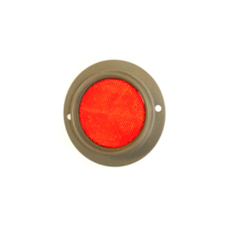 New Reflector Assembly – Red (Corcoran Brown brand with Round Bezel) – CC921678-R