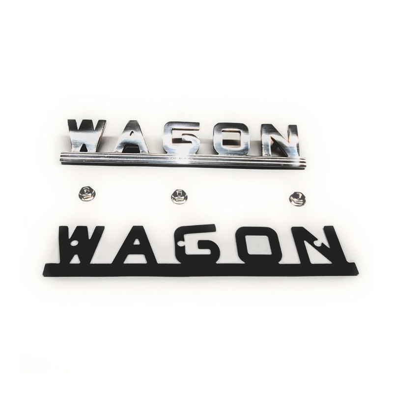 New 1946-1957 Flat Fender Power Wagon WAGON Chrome Emblem – CC1095889