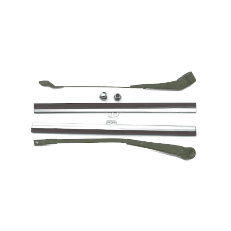 NOS/New Open Cab Windshield Wiper Arm, Blade and Nut Set – WABS01