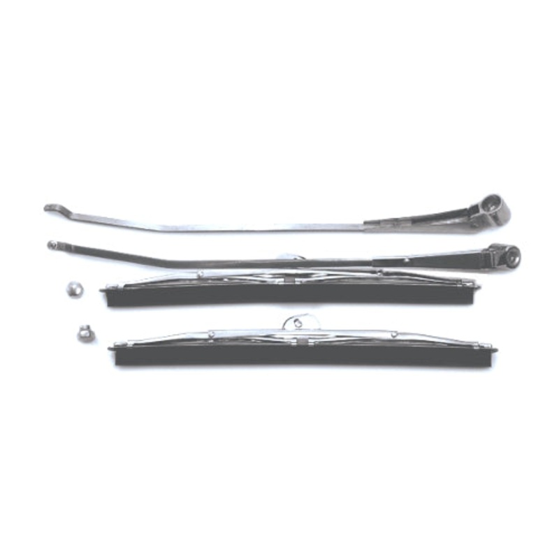 New Closed Cab Heavy Duty Windshield Wiper Arm, Blade & Nut Set – WABS02
