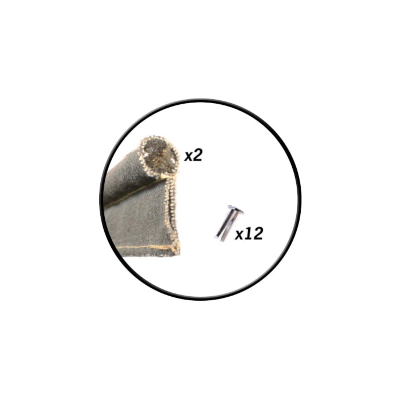 New WWII WC 3/4 Ton 4×4 & 1-1/2 Ton 6×6 Front Fender Welt – Pair – CC925750-WW2