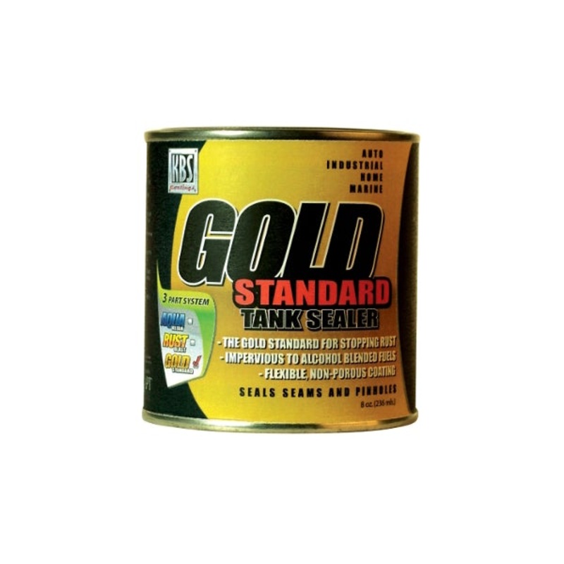 Closeout – KBS Gold Standard Tank Sealer – 8 oz, Pint, Quart Tank Sealer – 8 oz