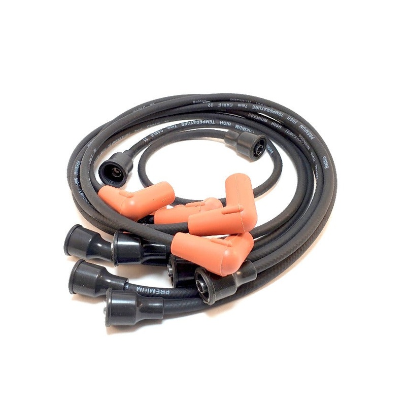 New 218/230 Engine 6 & 12 Volt Spark Plug Cable Set – Carbon Core Wire with neoprene – CC1243798-CRBN