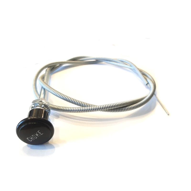 New 47 Black Knob Choke Cable Assembly – CC919905-B