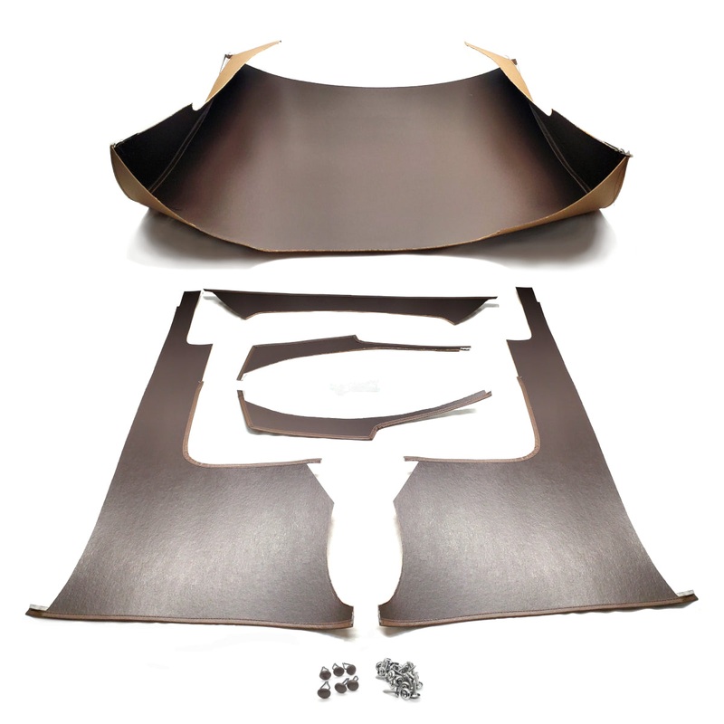 New Closed Cab 6 Piece Headliner Kit – Brown – PWHLBR