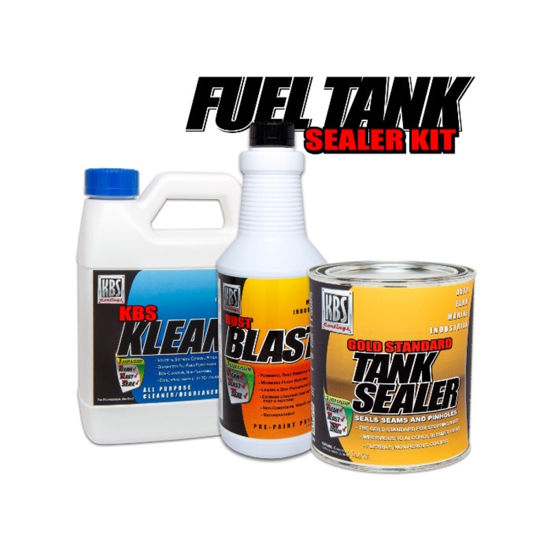 Closeout – Gold Standard Gas Tank Sealer Kits – 5 Gallon, 12 Gallon & 25 Gallon 12 Gallon Tank Sealer Kit