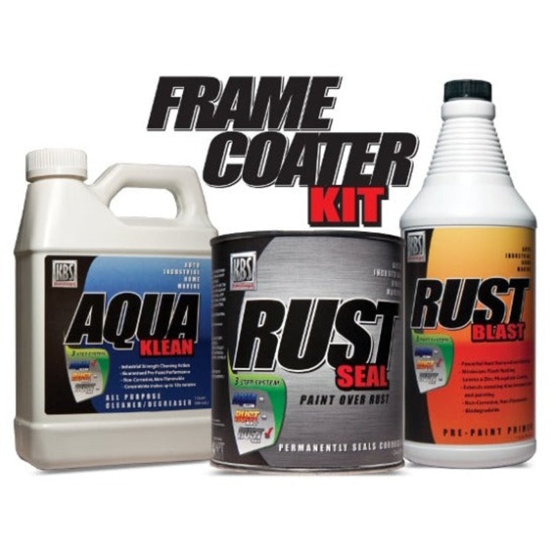 Closeout – KBS Frame Coater Kits – Available in Gloss Black & Satin Black Gloss Black
