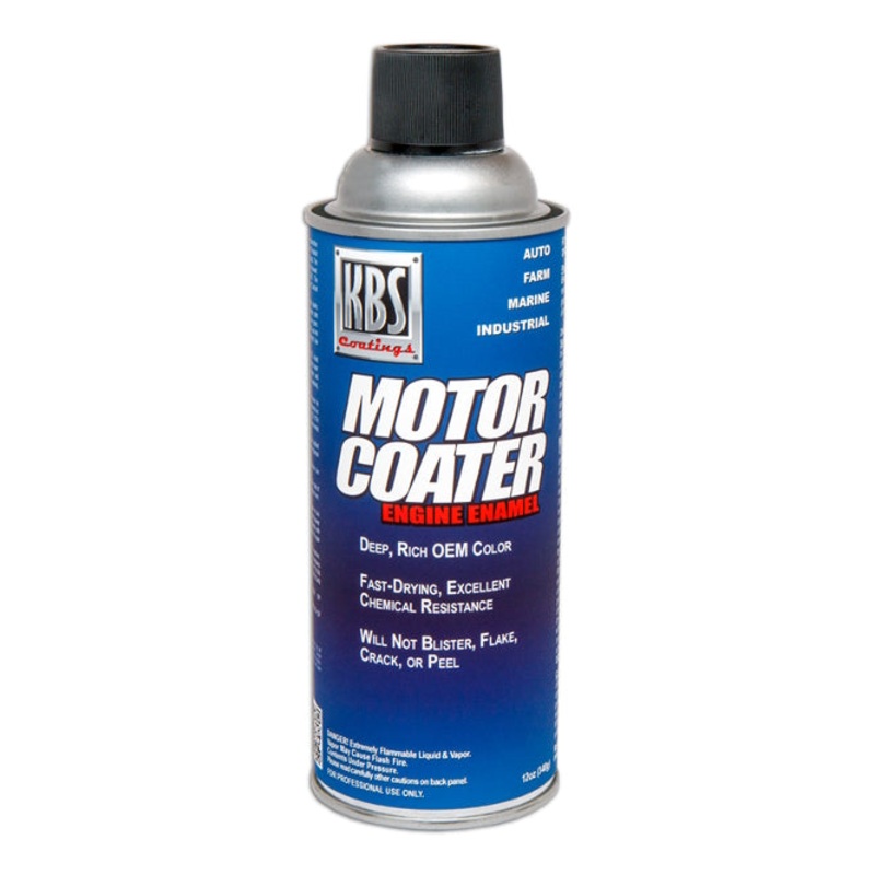 Closeout – KBS Motor Coater – Gloss Black – (12 oz Aerosol) – KBS60102
