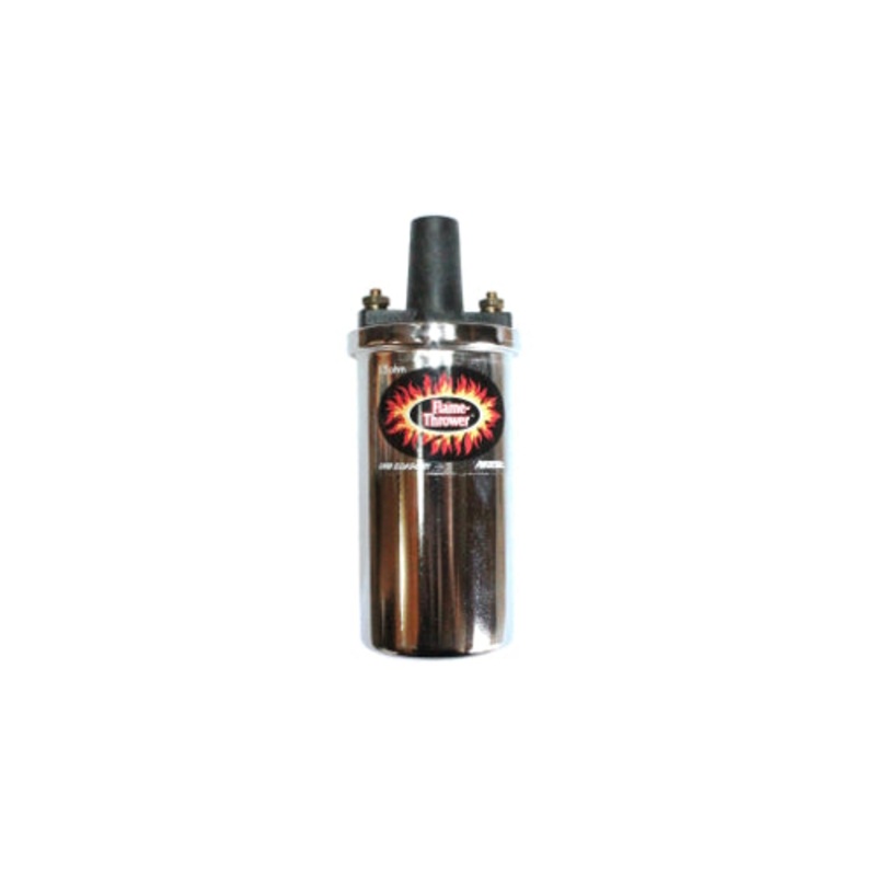 Discontinued – New 40K Volt Output Flamethrower Coil – 12 Volt – Chrome – FTC12C