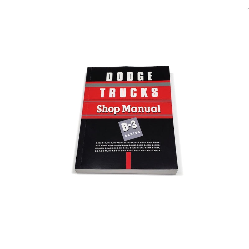 Dodge Trucks Shop Manual B-3 Series 1950-1953 – RBK-387