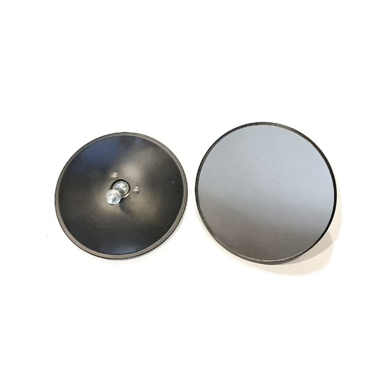 New 5-Inch Round Black Outside Rear View Mirror – CC1279813