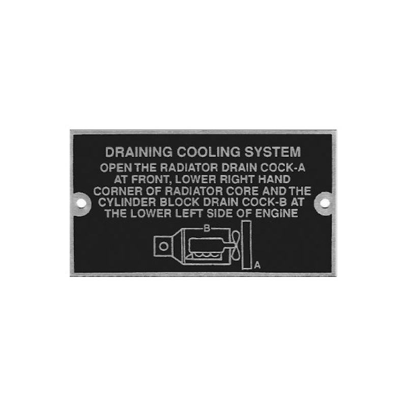 New Data Plate #06 – Late WWII WC 1/2 & 3/4 Ton Cooling System