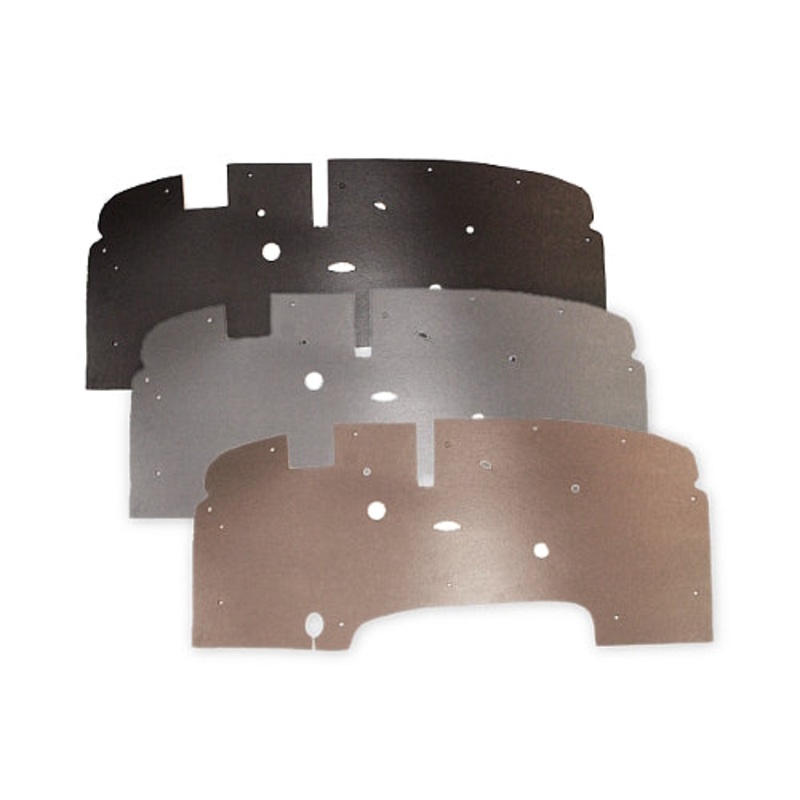 New Flat Fender Power Wagon Firewall Pad – Black, Brown, Gray Black