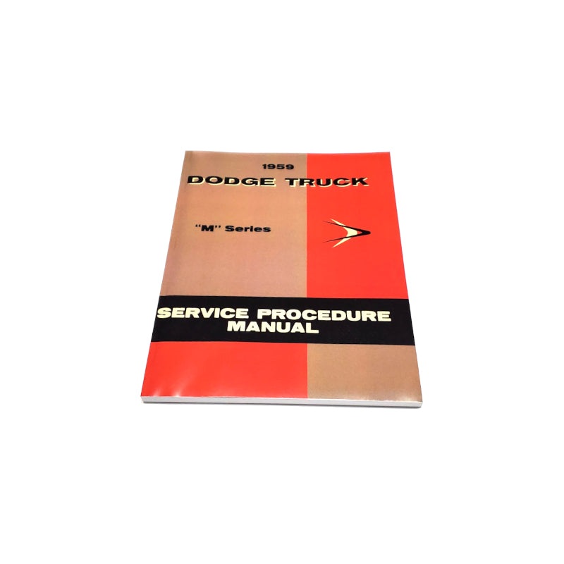 New M-Series (Civilian Only) Service Procedure Manual 1959 – RBK-423