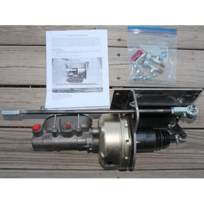 New Under Crossmember Mounted Power Brake Booster Master Cylinder Assembly – UCMPBBMCA