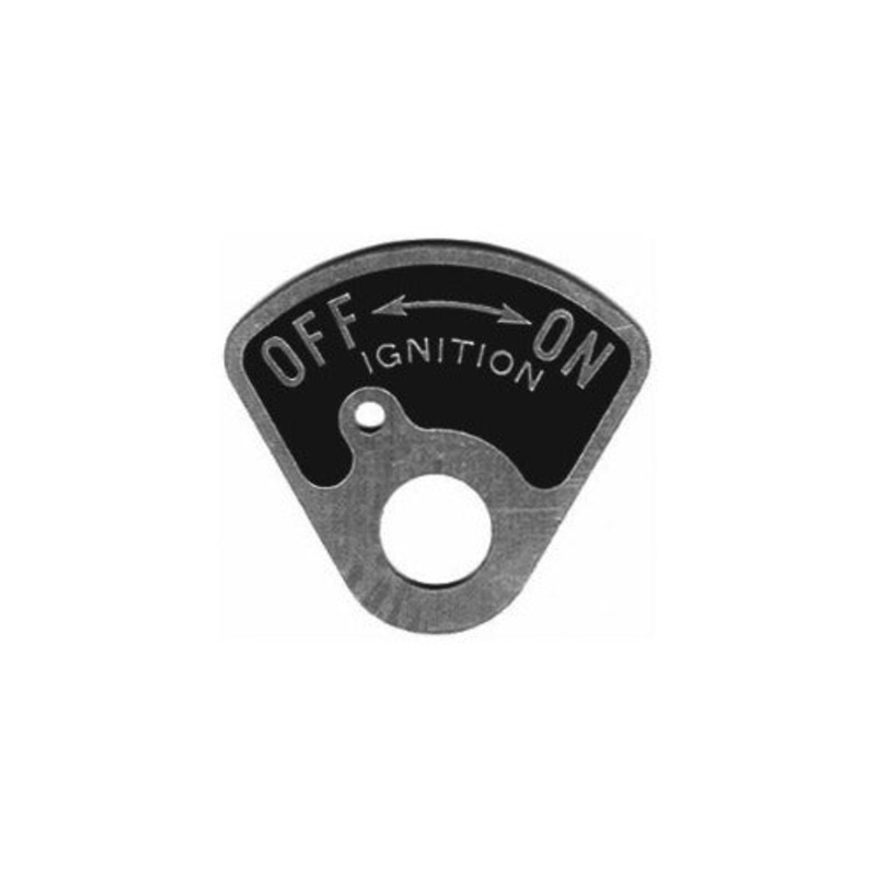 Data Plate #44 – M37 / M43 Ignition Switch