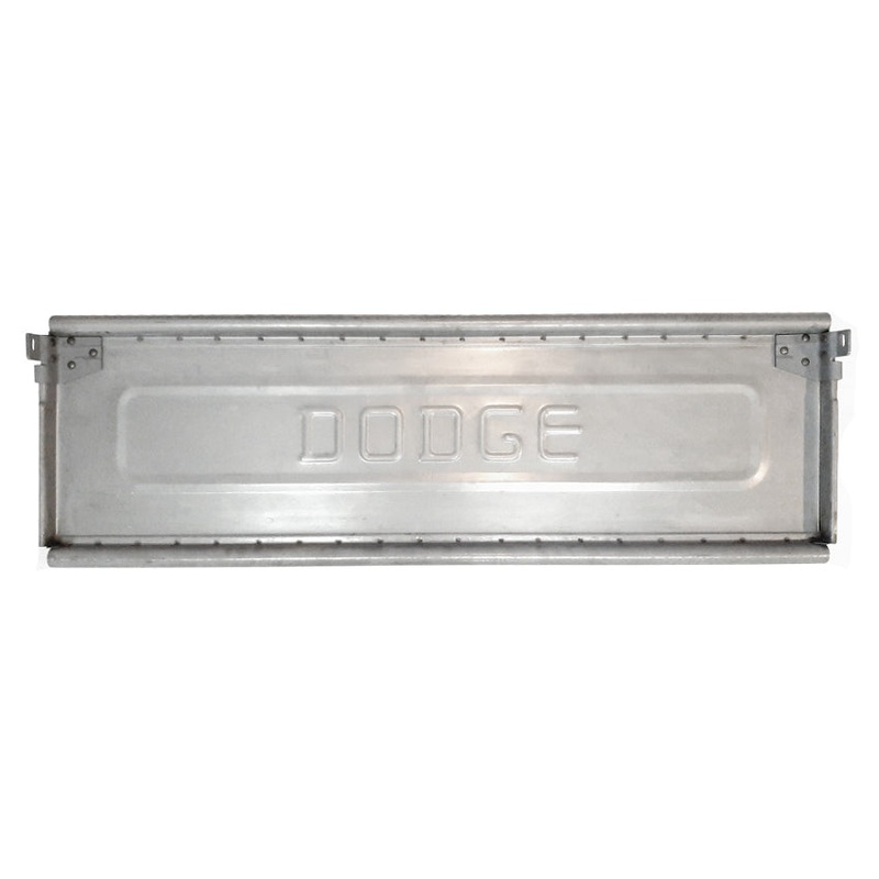 New 1/2, 3/4 & 1-Ton 1939-47 Civilian 2WD Pickup Tailgate – Embossed Dodge- CC785413-N