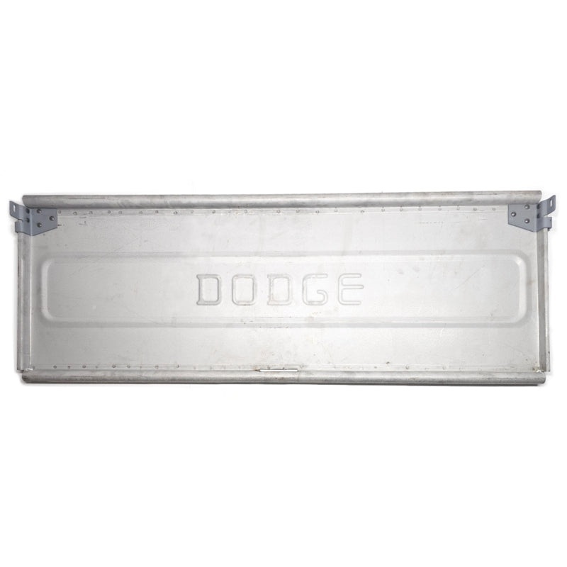 New 1946-50 Flat Fender Power Wagon Tailgate – Embossed Dodge – CC1095626-N