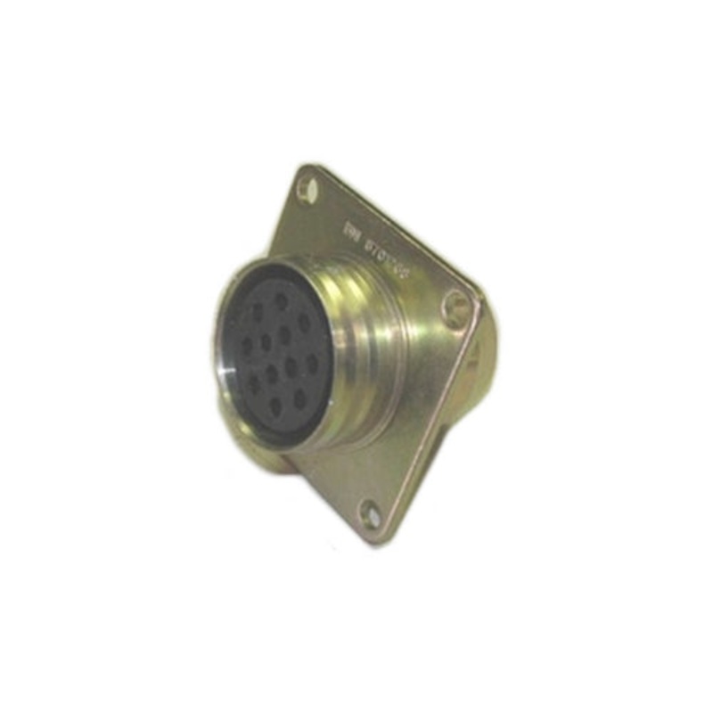 New 24 Volt Multi-Pin Cannon Plug – Trailer Receptacle (12 pin) – MS75021-2