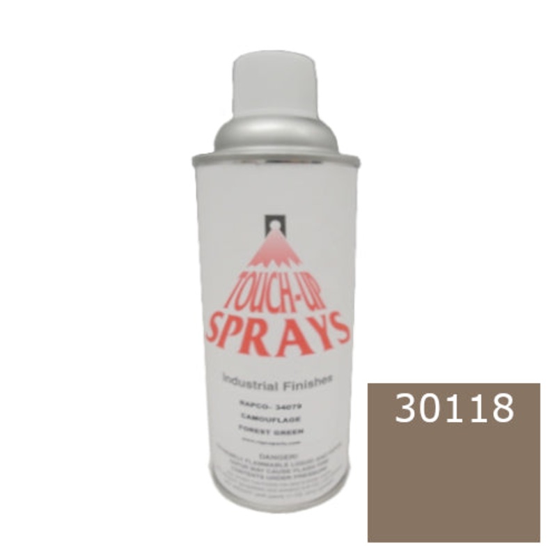 Rapco Touch-Up Sprays – Industrial Finishes – 12 oz Spray Paint Can – Field Drab – #30118
