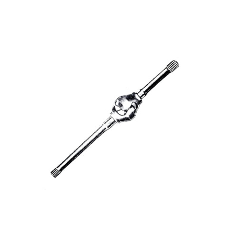 WWII WC 3/4 Ton & WC 1-1/2 Ton 6×6 Front Axle Shaft – Right Bendix Assembly – CC924244