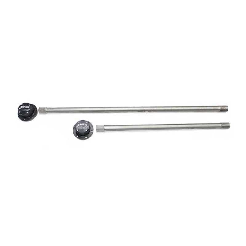 New Hardened 4340 Custom 2-Piece M37/M43 Rear Axle Shafts – H43402PM37AS