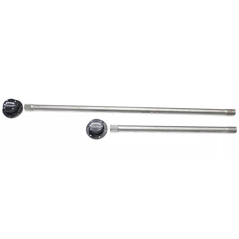 New Hardened 4340 Custom 2-Piece Power Wagon Rear Axle Shafts – H43402PAS