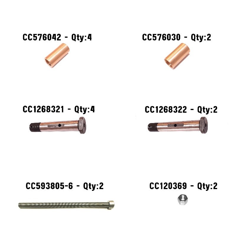 New M37/M43 Front Leaf Spring Repair Kit – KRSF-04