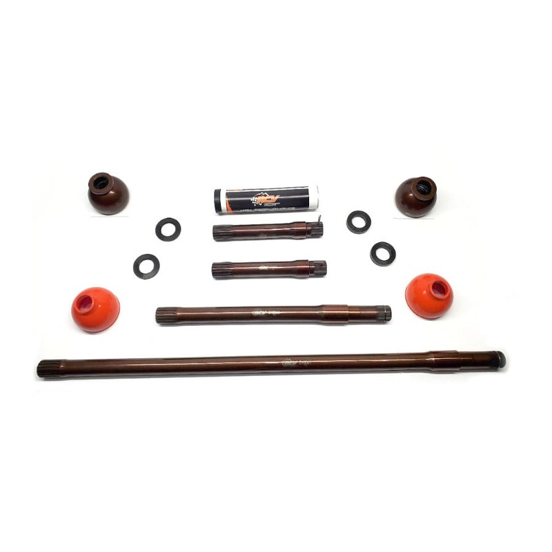 New Flat Fender Power Wagon, WWII WC 3/4 Ton & 1-1/2 Ton 6×6 RCV Front Axle Set – RCVPWS1