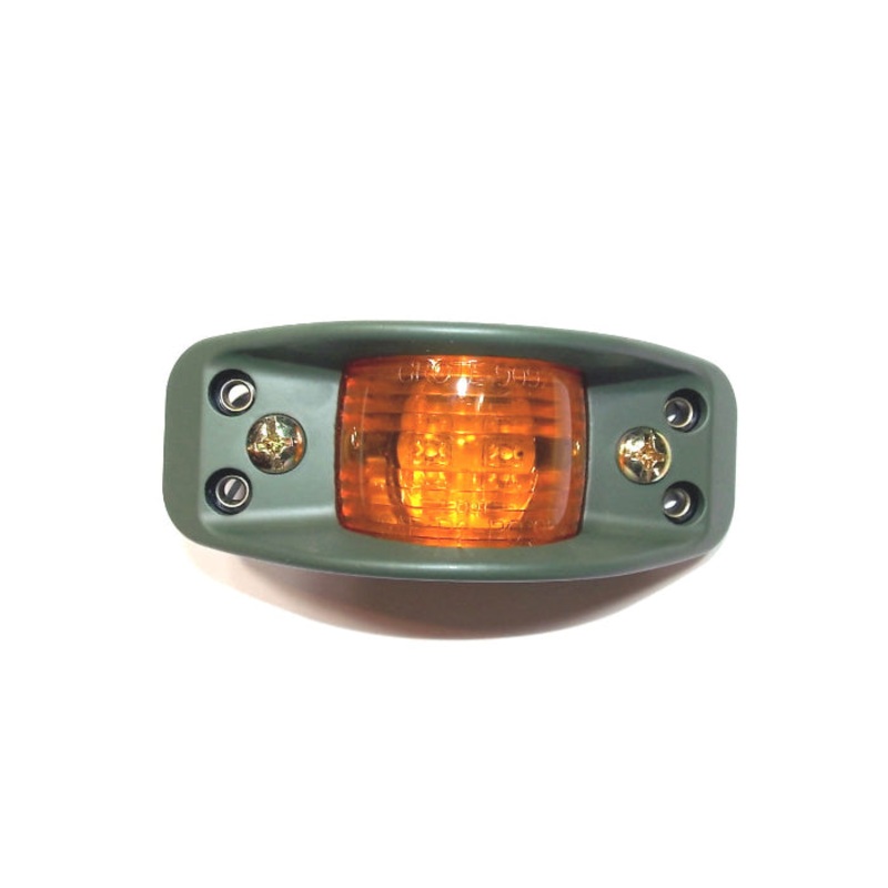 New 24 Volt Clearance Light – Amber – Packard connector – 7261919-A